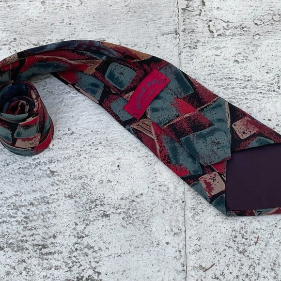 Bugle Boy USA Men Tie Classic Vintage Necktie Tie Made in The USA - Picture 6 of 8